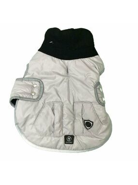 Silver Paw Easy Fit Vest with Contrast Polar Fleece Collar for Pet Dog S…